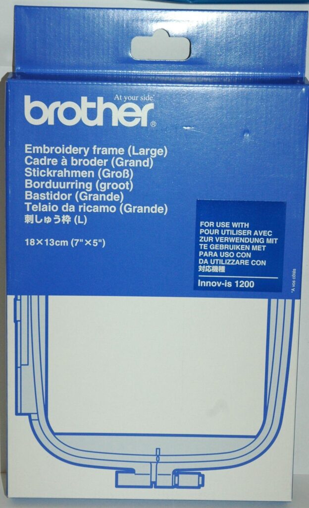Bastidor BROTHER EF84, 18 x 13cm