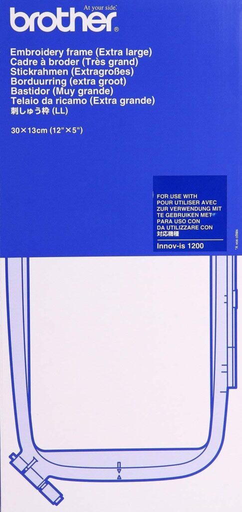 Bastidor BROTHER EF92, 30 x 20cm Extra Grande