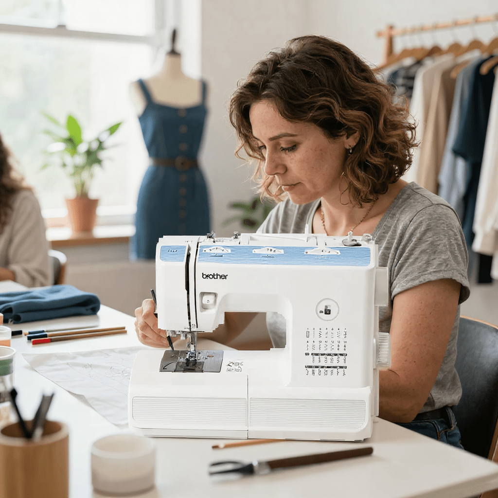 Máquina de coser para principiantes